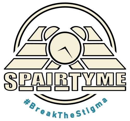 SpairTyme Logo - #breakthestigma