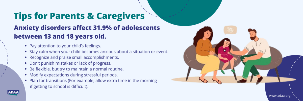 "Tips for Parents and Caregivers - Anxiety Disorders for Children"