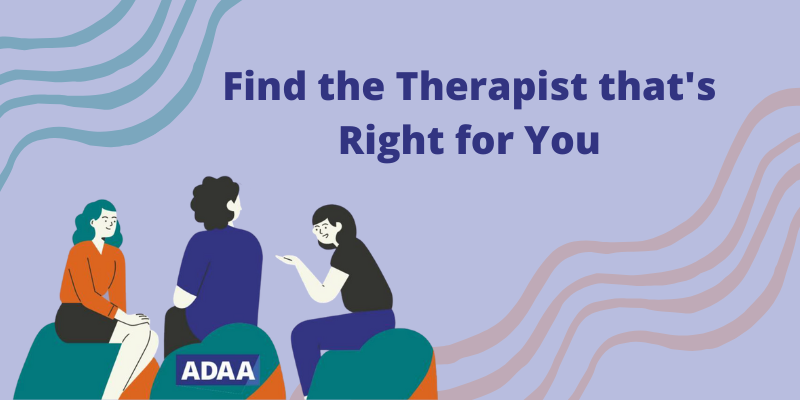 Choosing a Therapist ADAA