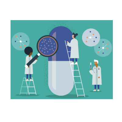 Mental Health webinar image of medication