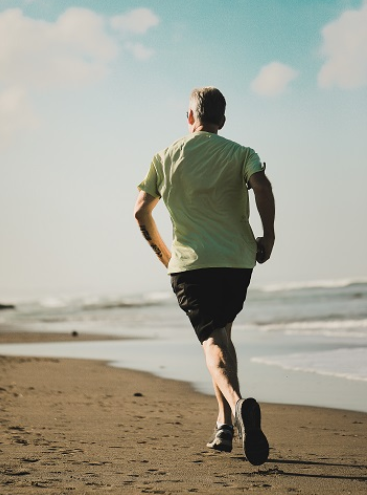 Guy running