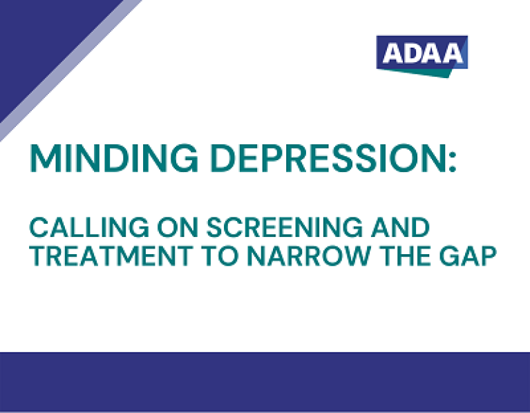 Minding Depression: Calling on Screening and Treatment to Narrow the Gap 
