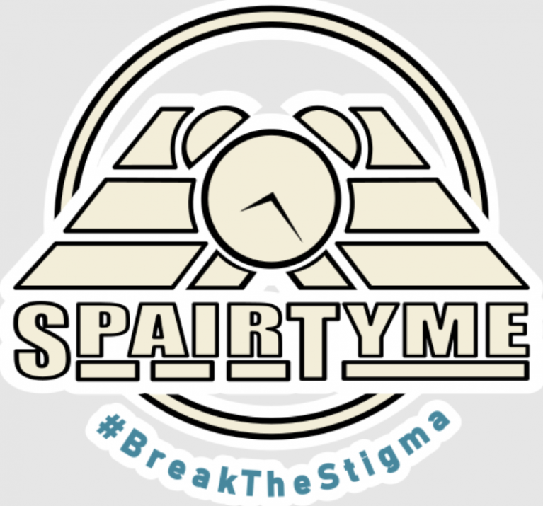 SpairTyme Logo - #breakthestigma