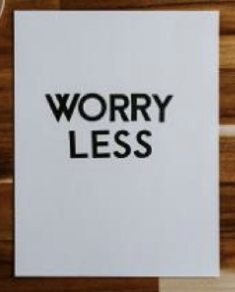 Stop the Worry Cycle