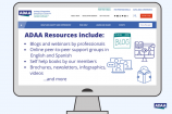 Are You Getting the Most of ADAA’s Resources for Your Clients? 