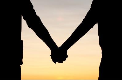 friends holding hands