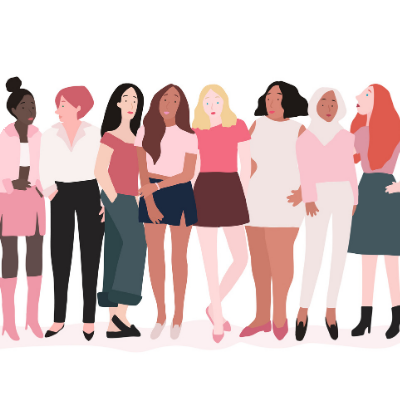 Diverse Women Graphic - Mentoring Women Webinar