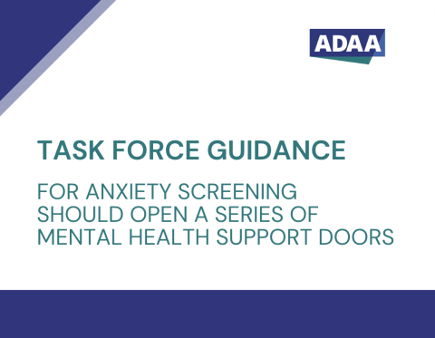 Task Force Guidance for Anxiety Screening Should Open a Series of Mental Health Support Doors 