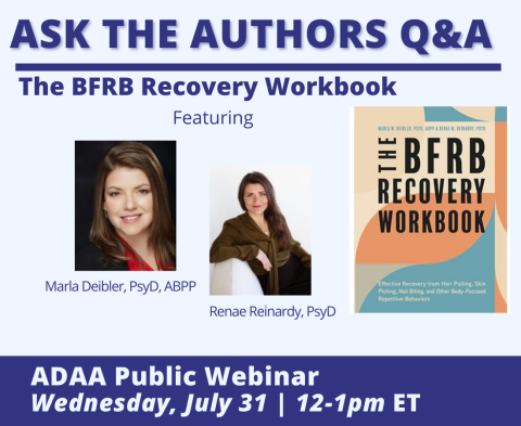  Ask the Authors Q & A: The BFRB Recovery Workbook