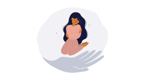 Image of woman with arms folded