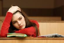 college woman